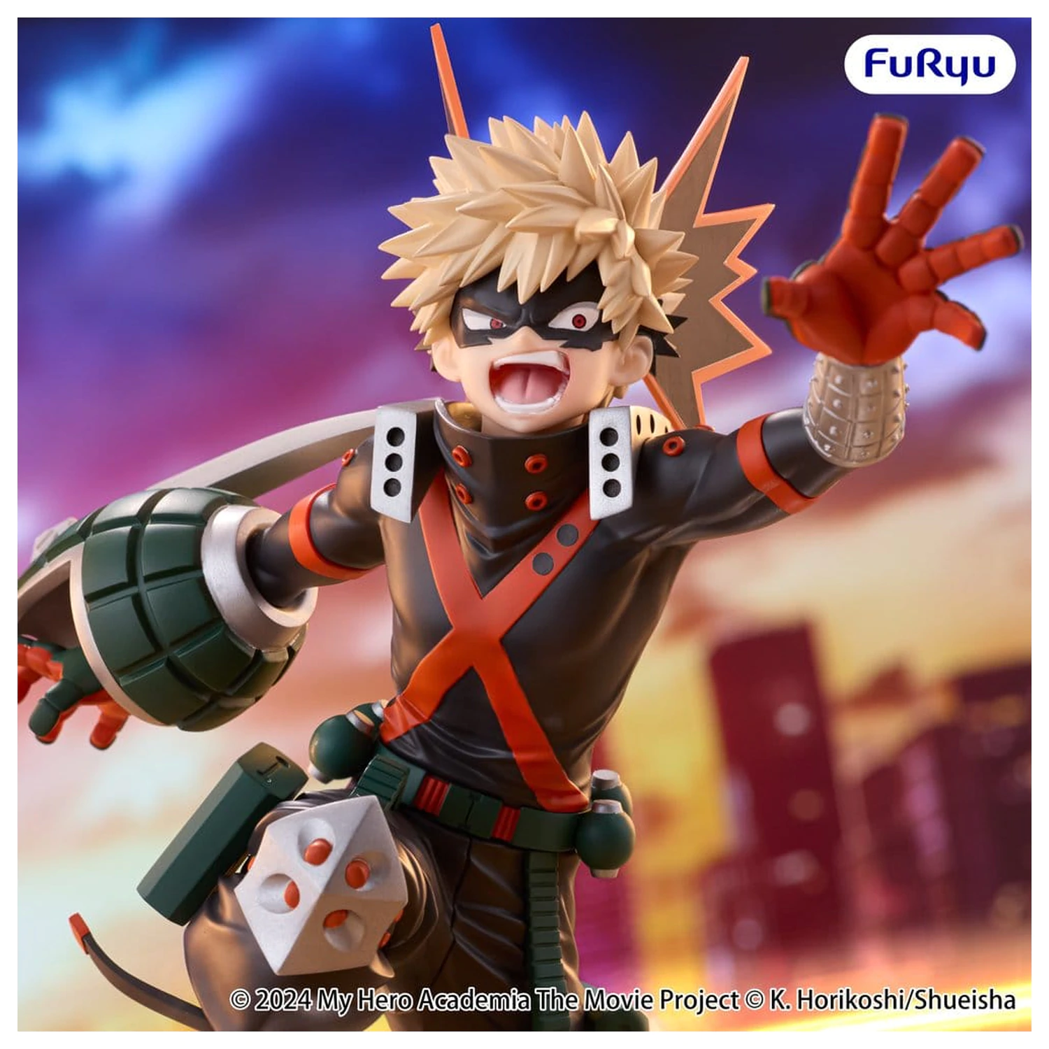 My Hero Academia: You're Next Muchute PVC figurina Katsuki Bakugo 25 cm poza produsului