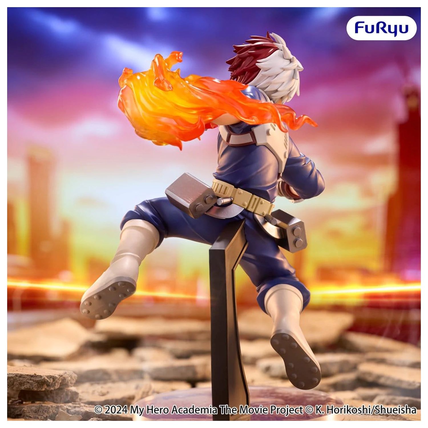 My Hero Academia: You're Next Figurina PVC Muchute Shoto Todoroki 17 cm poza produsului