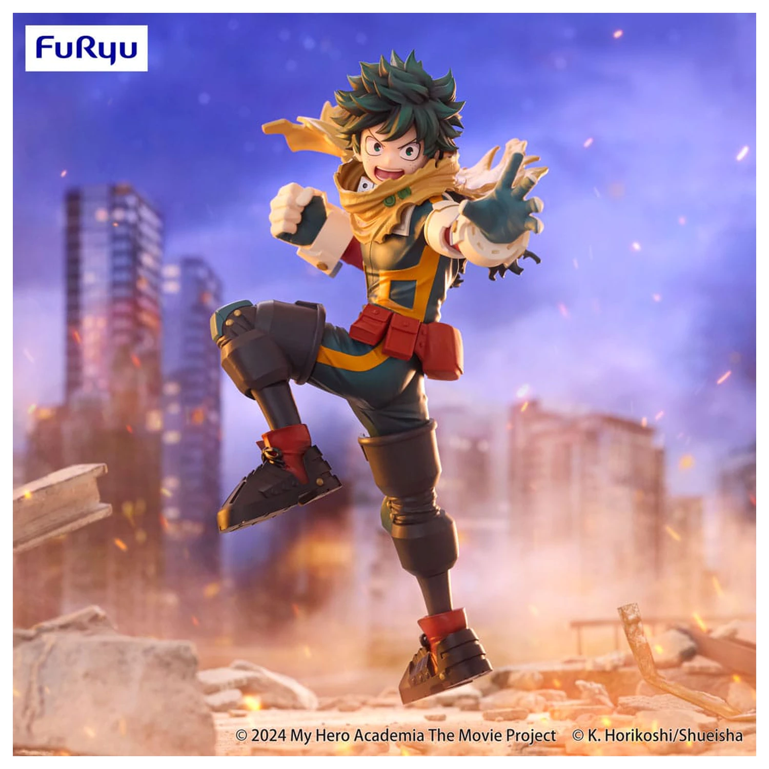 My Hero Academia: You're Next Trio-Try-iT PVC Statuie Izuku Midoriya 21 cm poza produsului