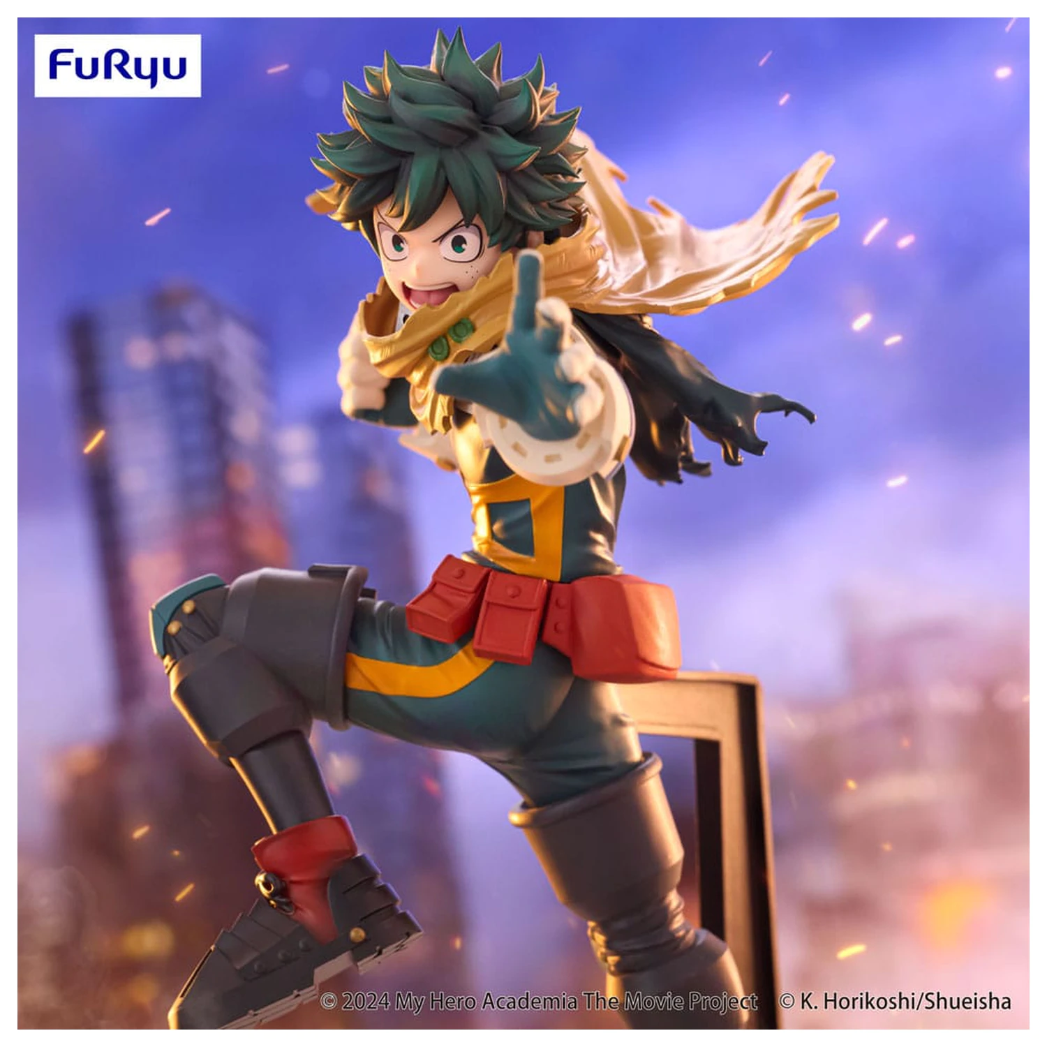 My Hero Academia: You're Next Trio-Try-iT PVC Statuie Izuku Midoriya 21 cm poza produsului