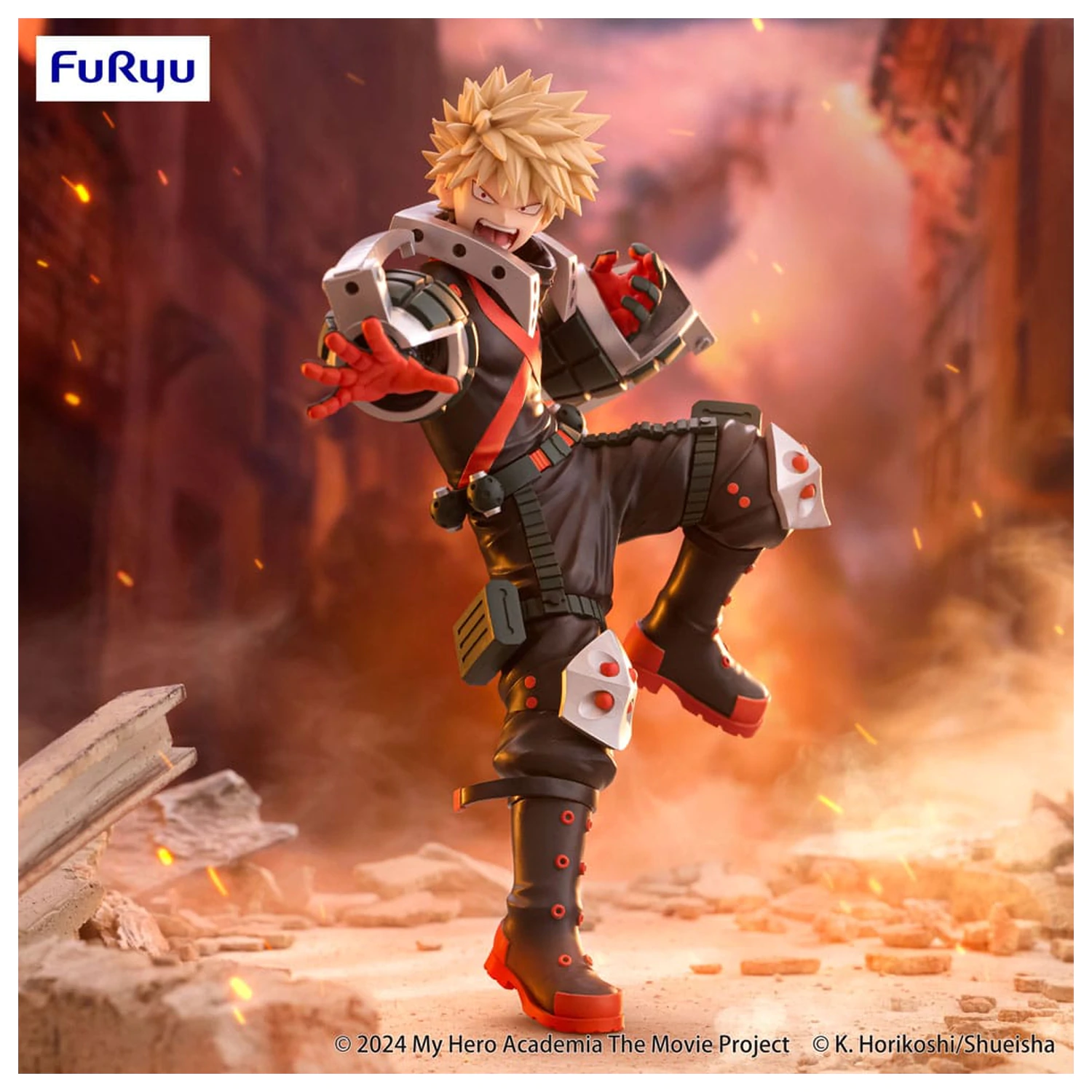 My Hero Academia: You're Next Trio-Try-iT Statuie PVC Katsuki Bakugo 21 cm poza produsului