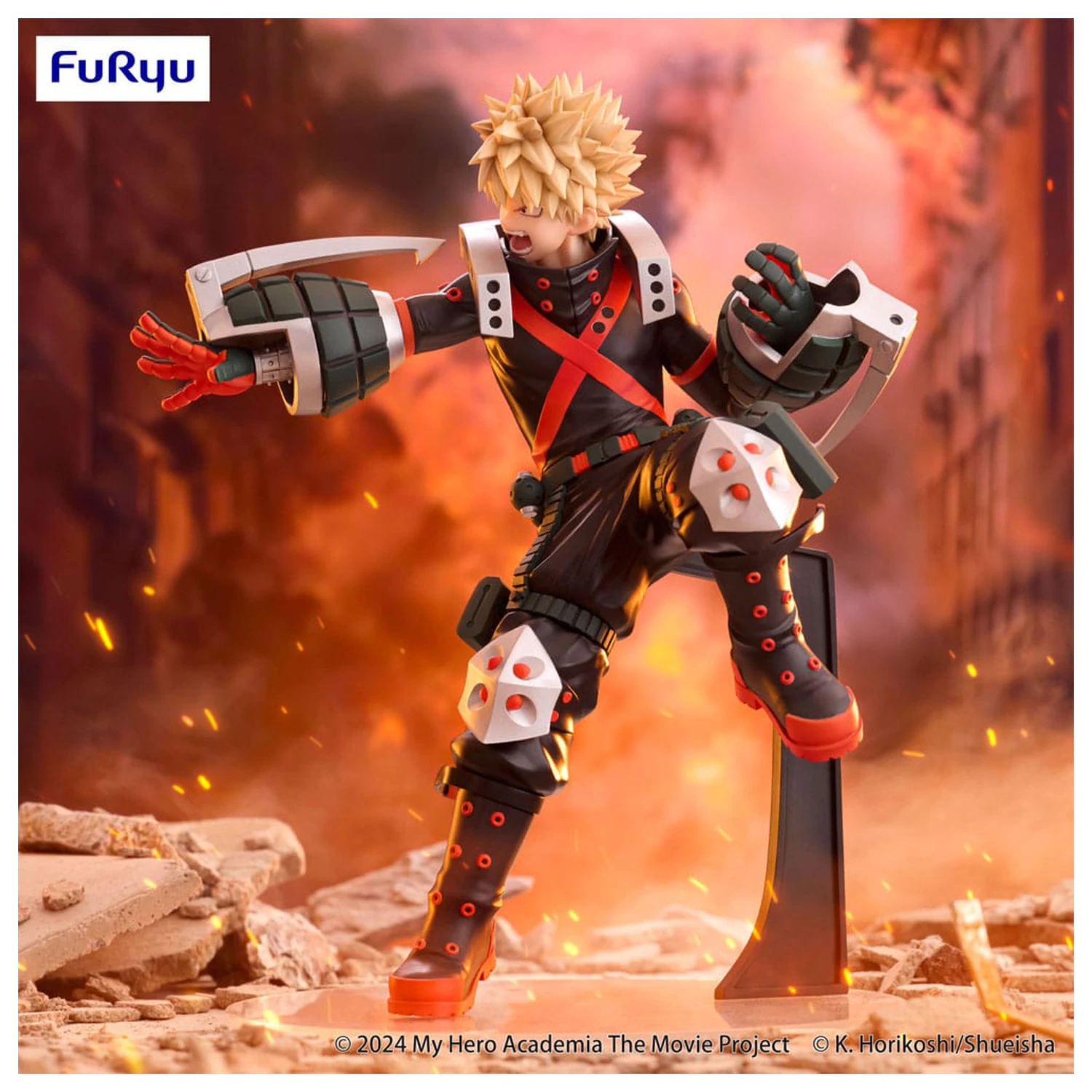 My Hero Academia: You're Next Trio-Try-iT Statuie PVC Katsuki Bakugo 21 cm poza produsului