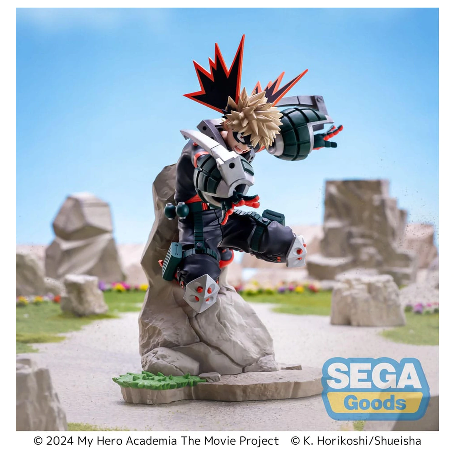 My Hero Academia: You´re Next Xross Link Anime statuie din PVC Katsuki Bakugo 18 cm poza produsului