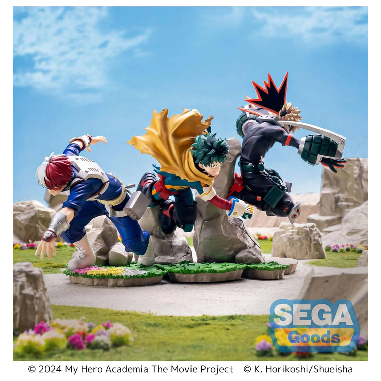 My Hero Academia: You´re Next Xross Link Anime statuie din PVC Katsuki Bakugo 18 cm poza produsului