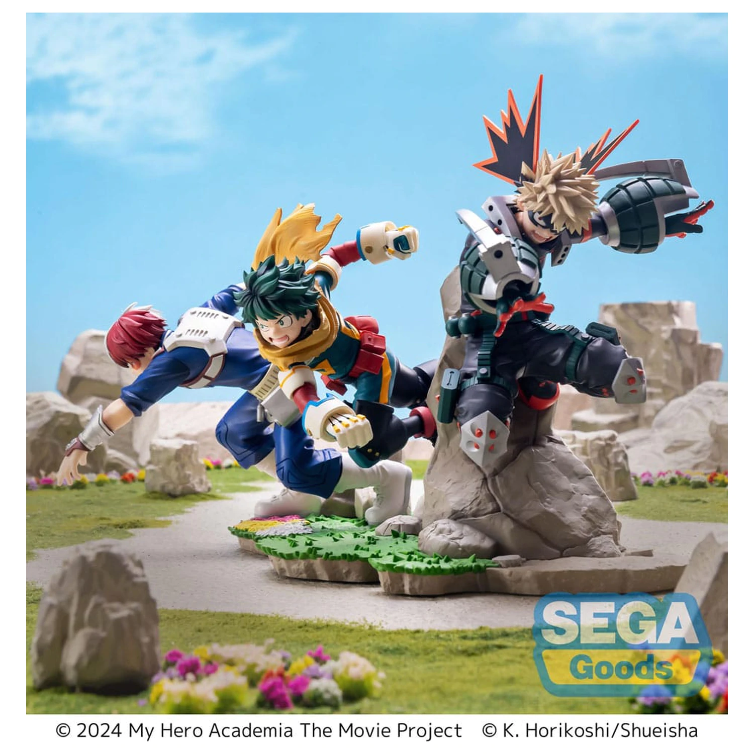 My Hero Academia: You´re Next Xross Link Anime statuie PVC Shoto Todoroki 12 cm poza produsului