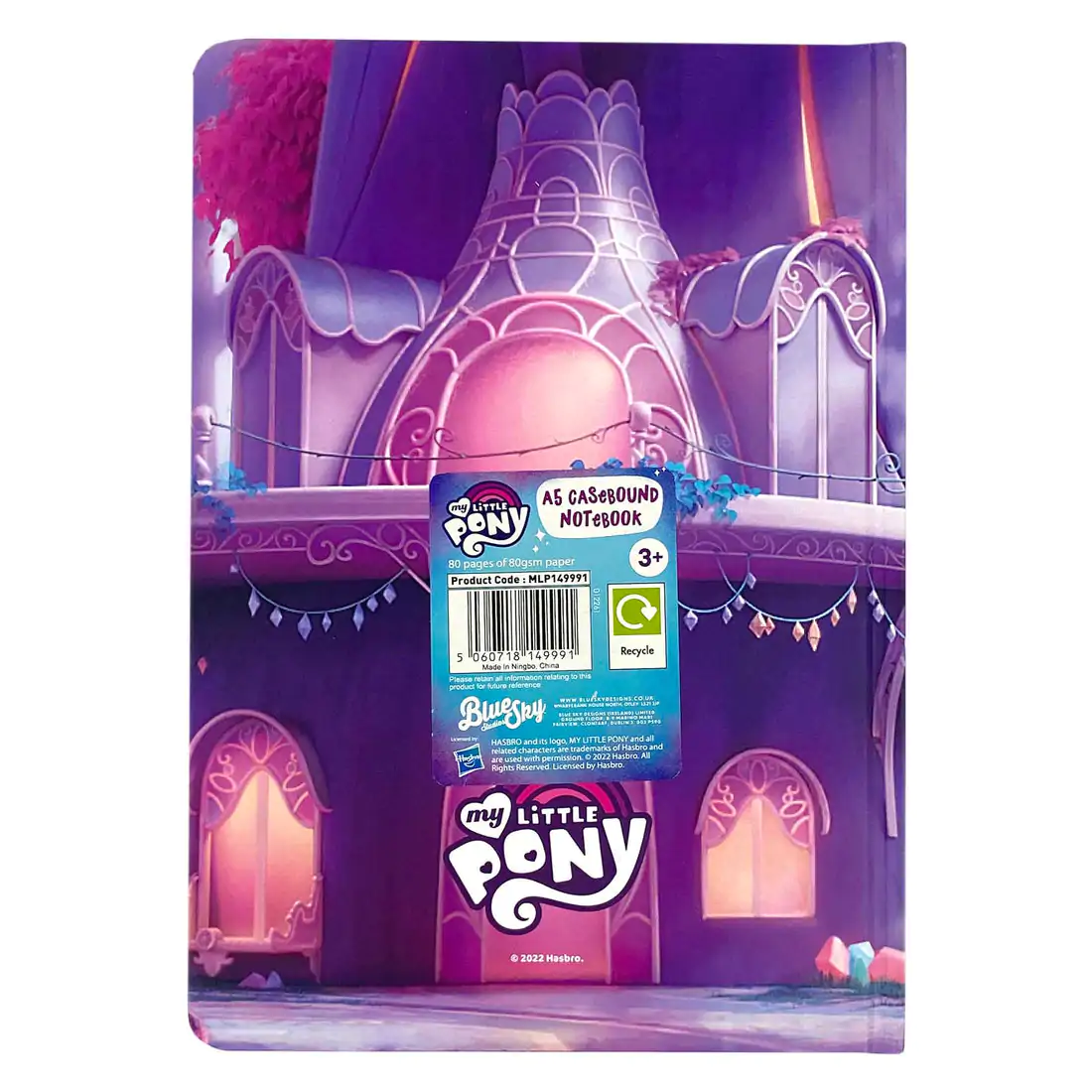 My Little Pony A5 Caiet cu Copertă Cartonată poza produsului