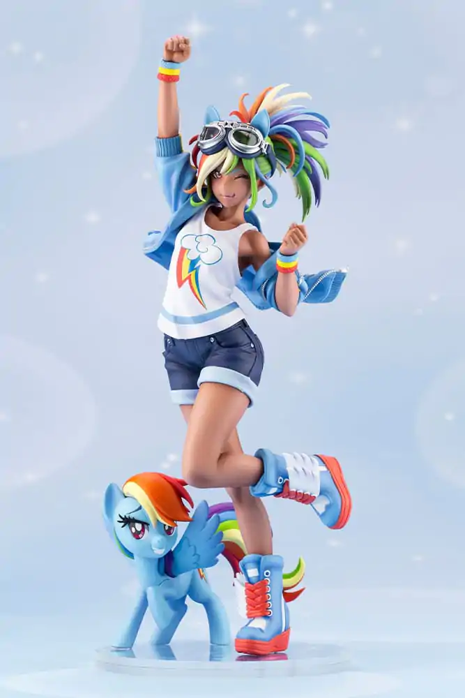 Statuie PVC Bishoujo My Little Pony 1/7 Rainbow Dash 24 cm poza produsului