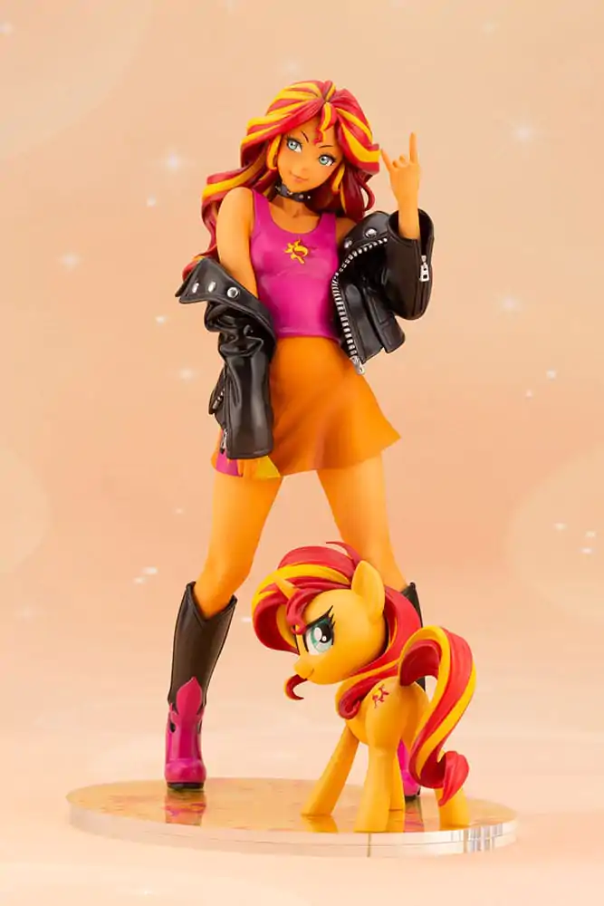 My Little Pony Bishoujo statuie PVC 1/7 Sunset Shimmer 22 cm poza produsului