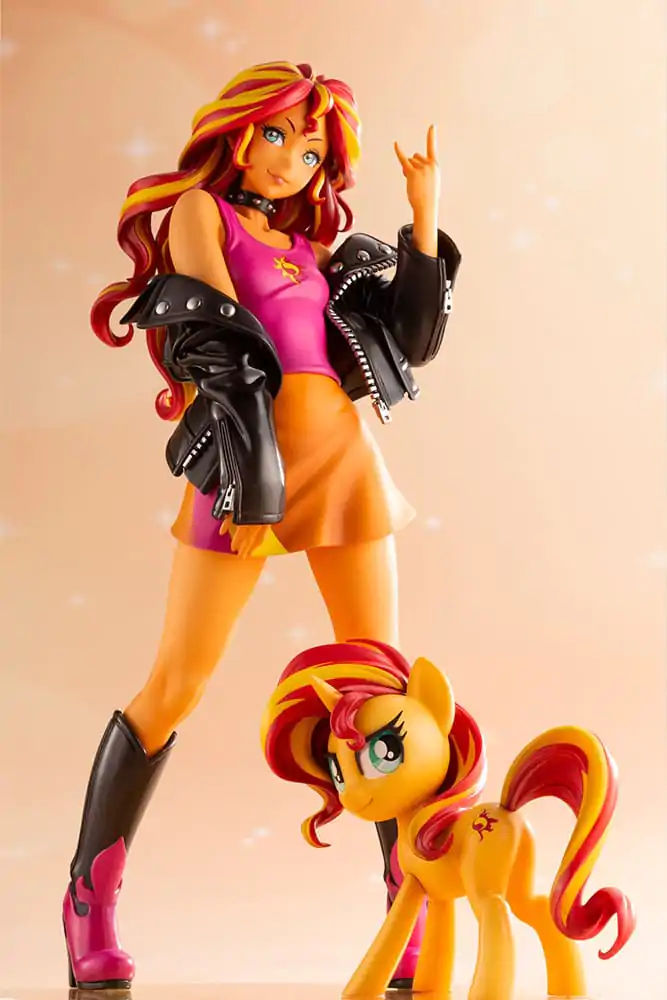 My Little Pony Bishoujo statuie PVC 1/7 Sunset Shimmer 22 cm poza produsului