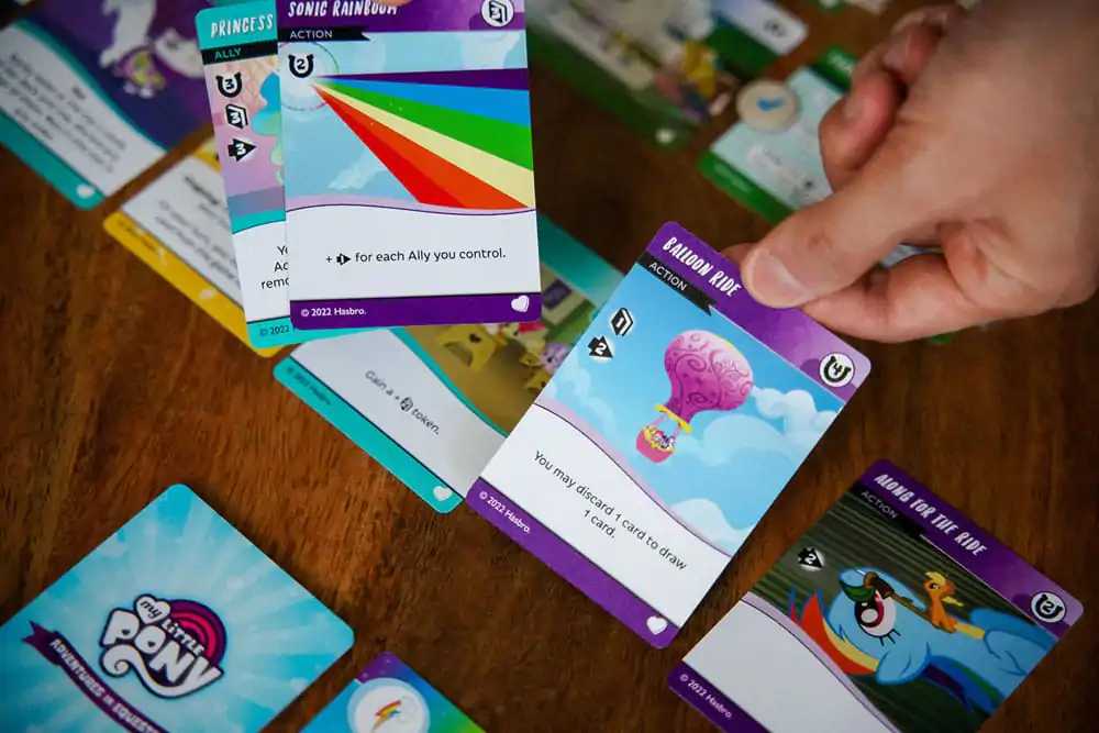 My Little Pony card game Deck-Building Adventures in Equestria Versiunea în engleză poza produsului