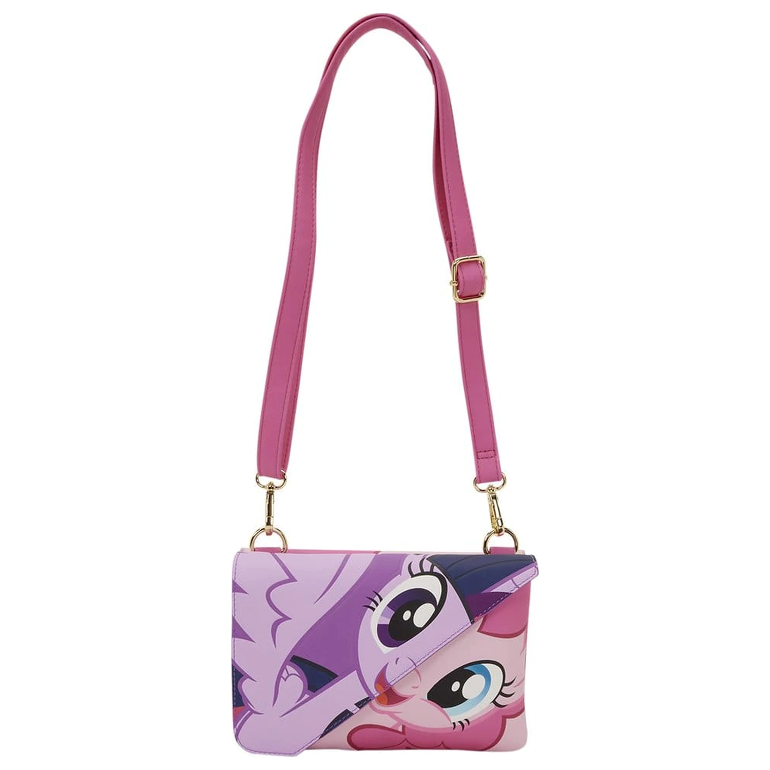 Geanta Crossbody My little Pony by Loungefly Twilight Sparkle & Pinkie Pie poza produsului