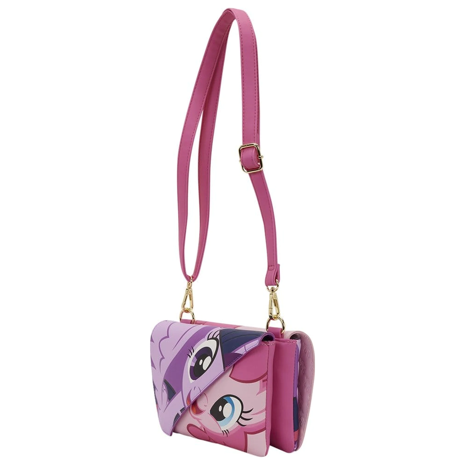 Geanta Crossbody My little Pony by Loungefly Twilight Sparkle & Pinkie Pie poza produsului