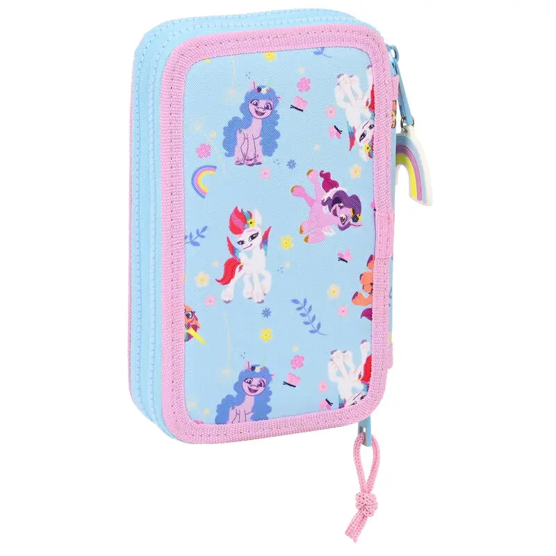 My Little Pony Wild & Free etui dublu pentru creioane 28 piese poza produsului