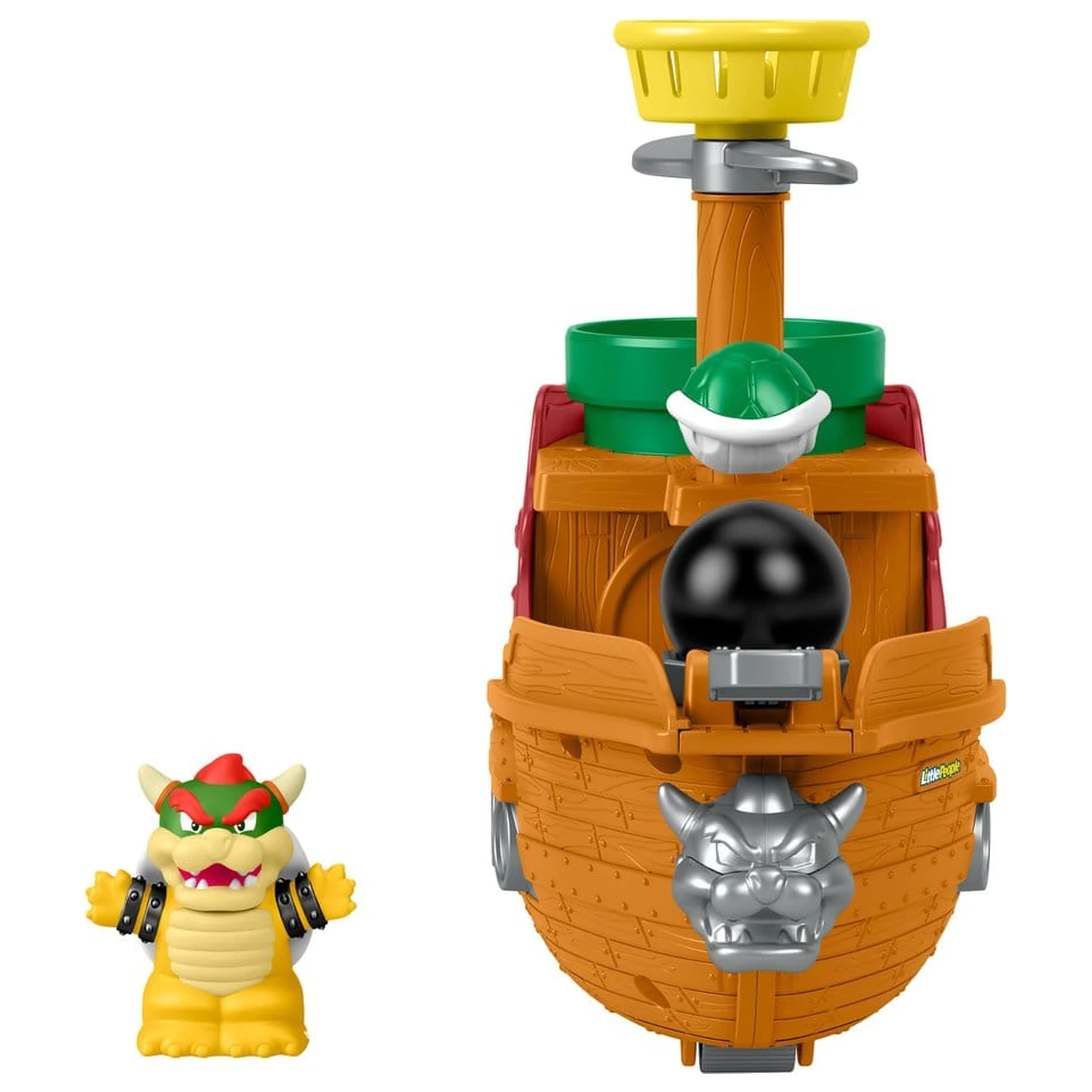 My Mario Little People Playset Bowser's Airship poza produsului