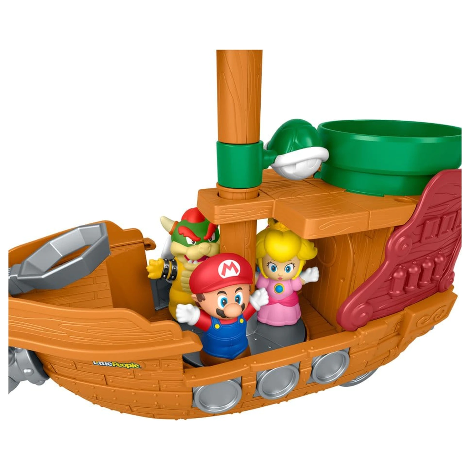 My Mario Little People Playset Bowser's Airship poza produsului