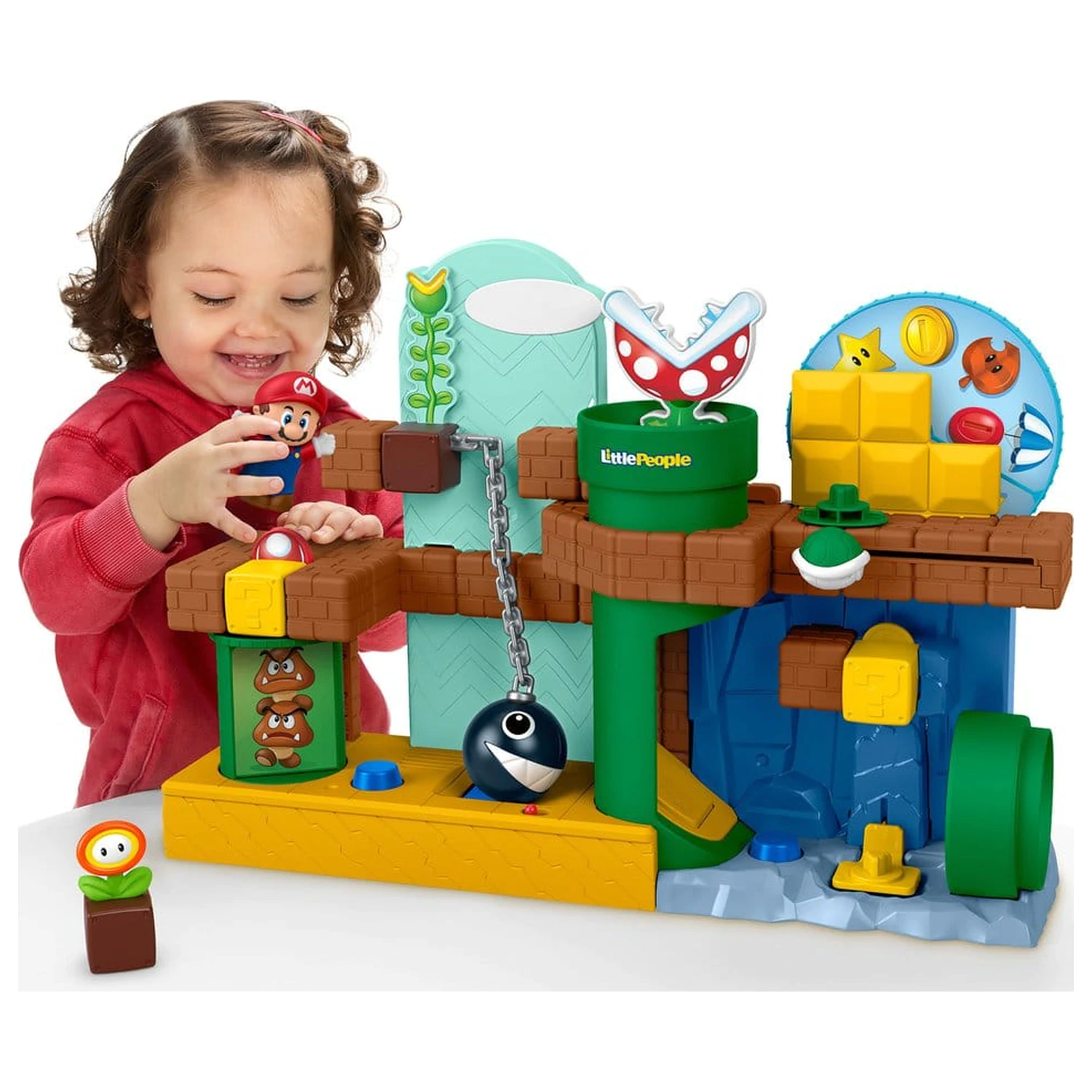 My Mario Little People Playset Mario's Adventure poza produsului