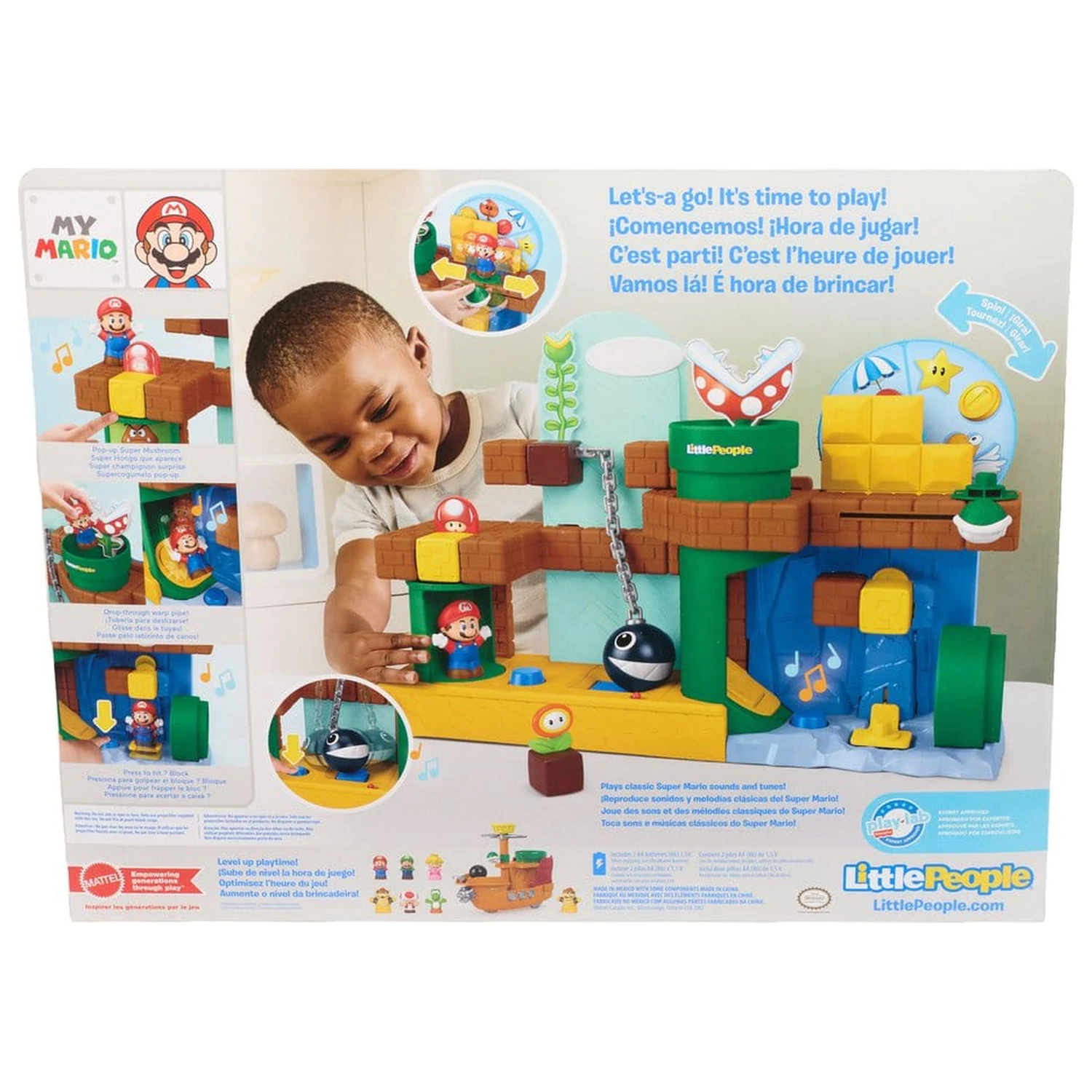 My Mario Little People Playset Mario's Adventure poza produsului