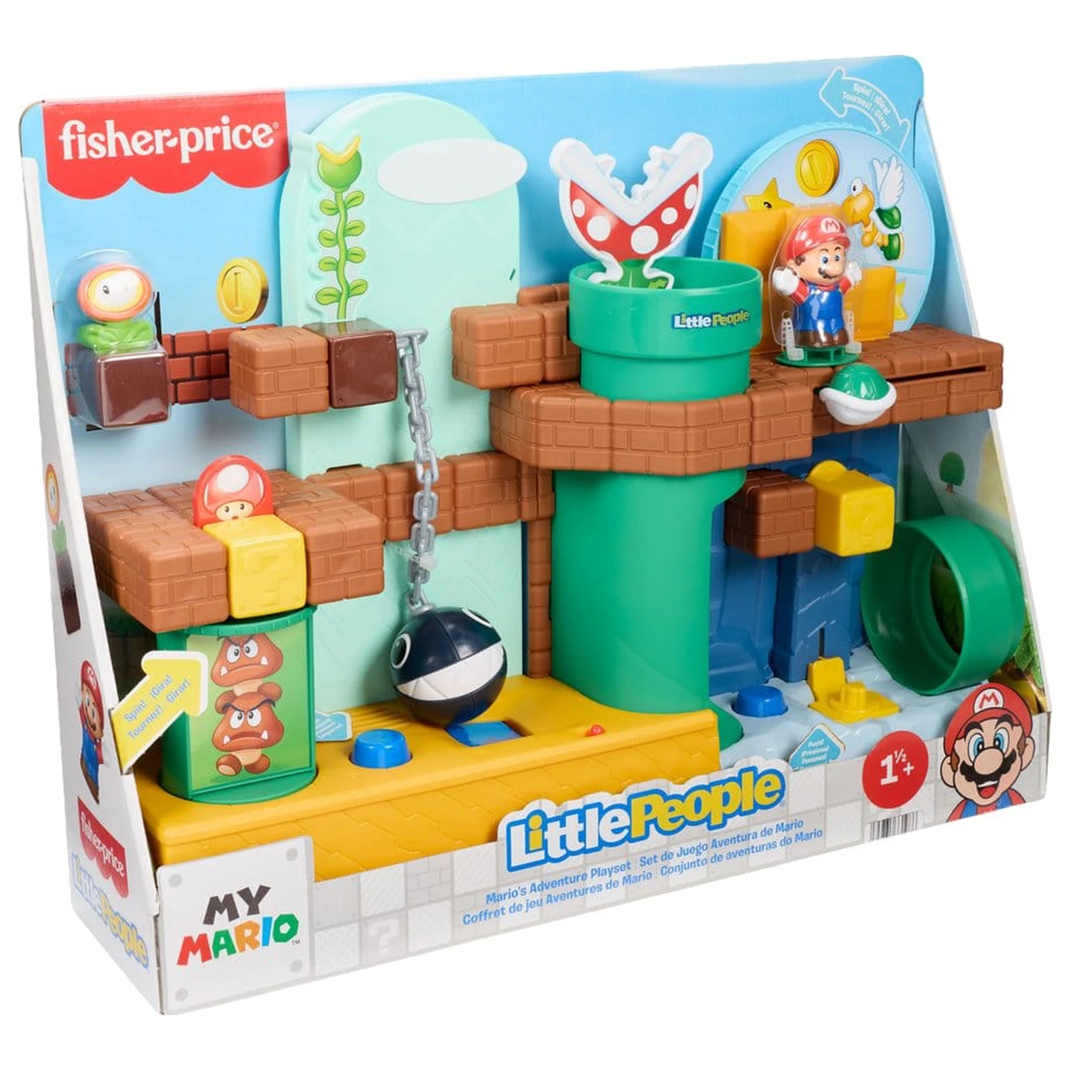 My Mario Little People Playset Mario's Adventure poza produsului
