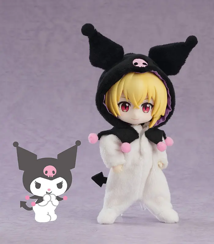 Set ținută My Melody pentru figurine Nendoroid Doll: Pijama Kigurumi Kuromi poza produsului