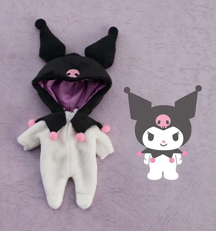 Set ținută My Melody pentru figurine Nendoroid Doll: Pijama Kigurumi Kuromi poza produsului