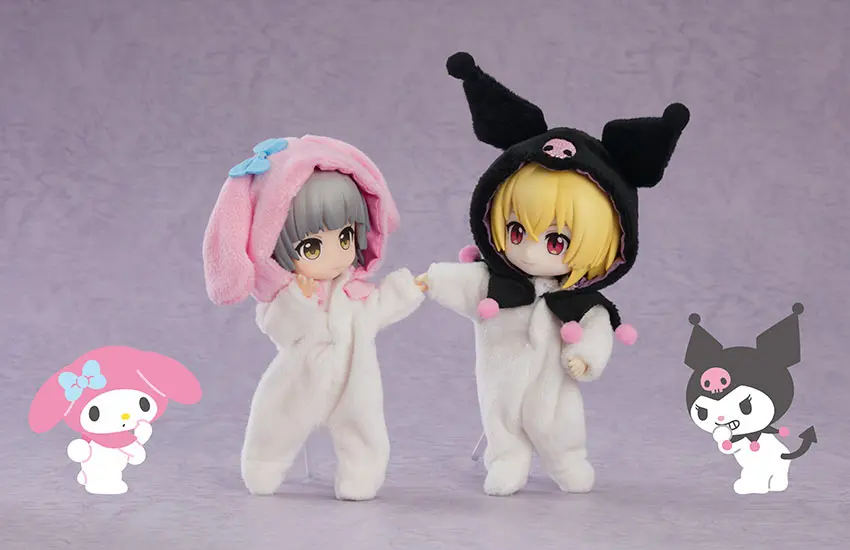 Set ținută My Melody pentru figurine Nendoroid Doll: Pijama Kigurumi Kuromi poza produsului