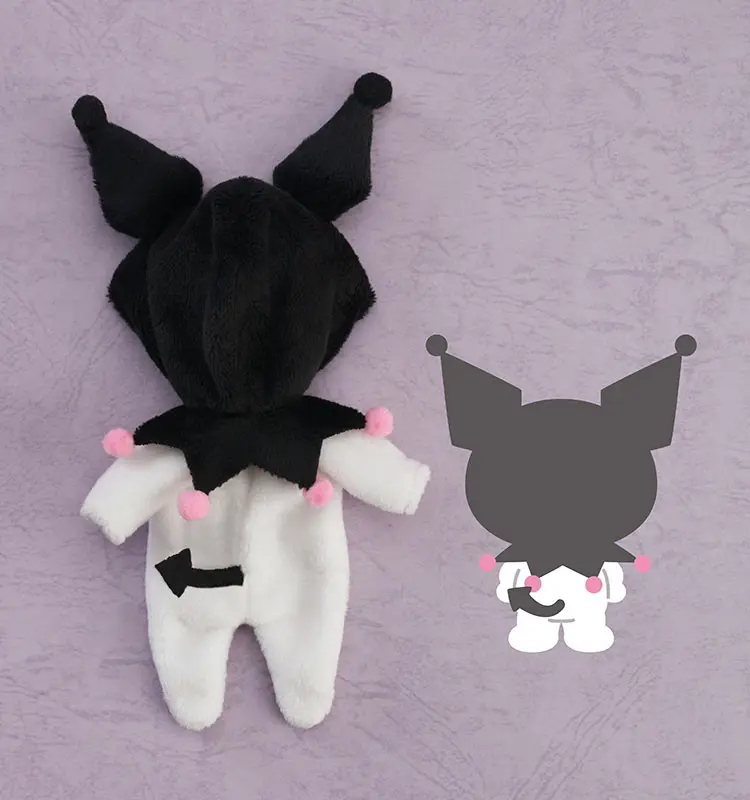 Set ținută My Melody pentru figurine Nendoroid Doll: Pijama Kigurumi Kuromi poza produsului