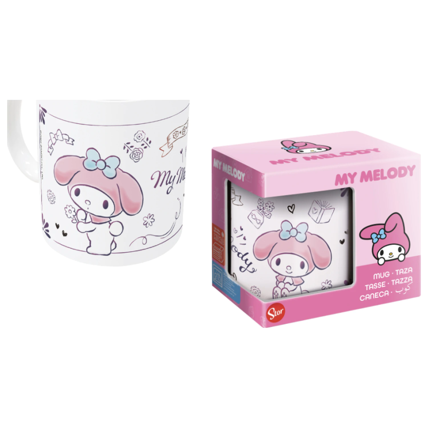 MY MELODY Cană ceramică 325 ml poza produsului