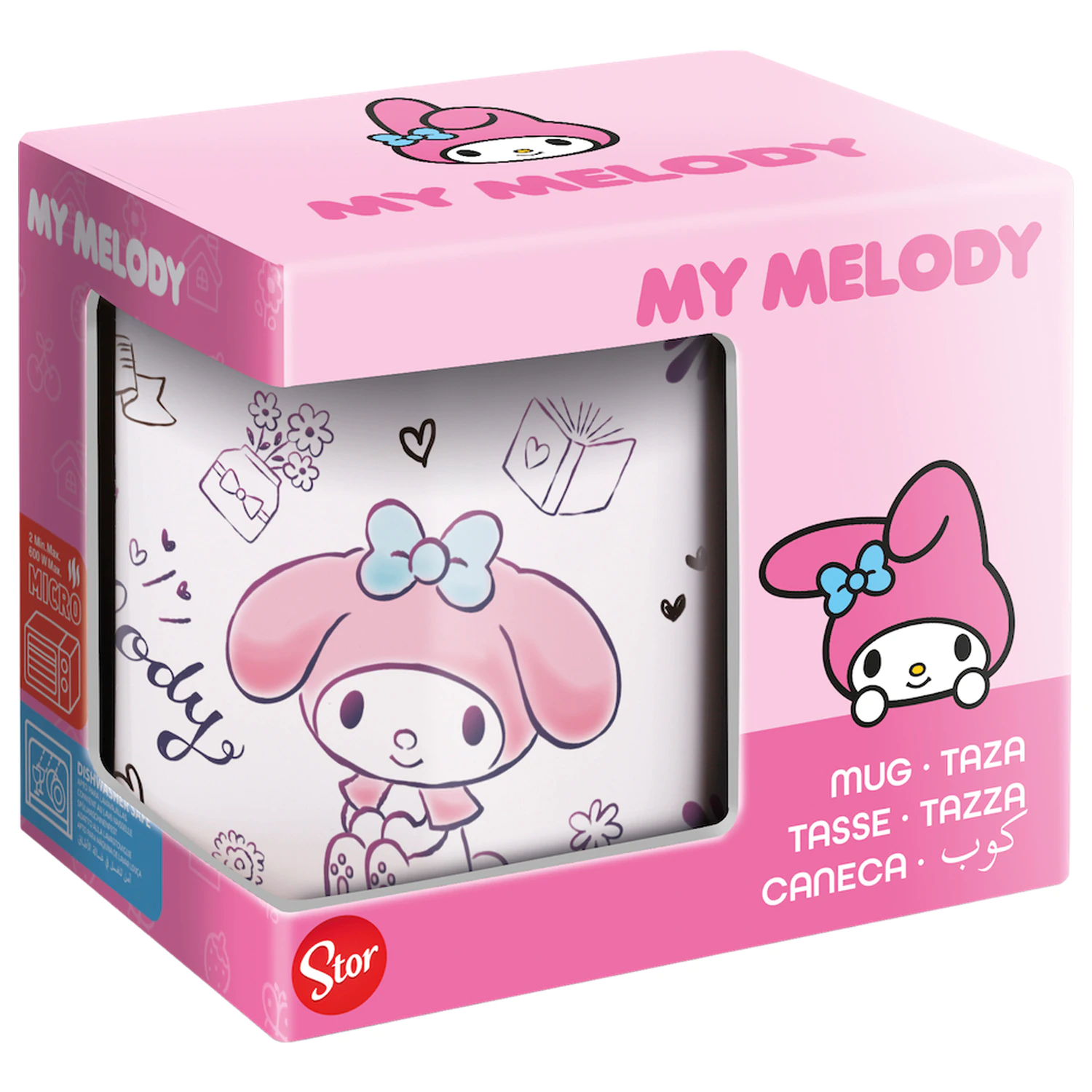 MY MELODY Cană ceramică 325 ml poza produsului