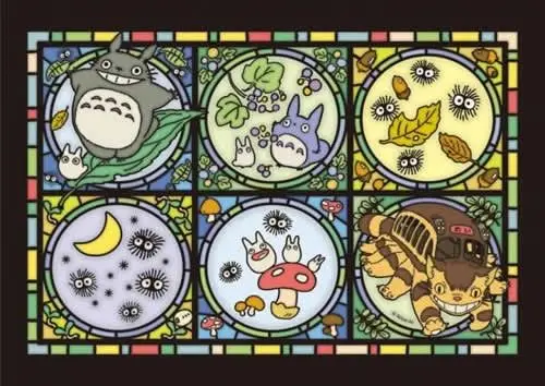 My Neighbor Totoro Art Crystal Puzzle tip Jigsaw Pădurea lui Totoro Scrisoare poza produsului