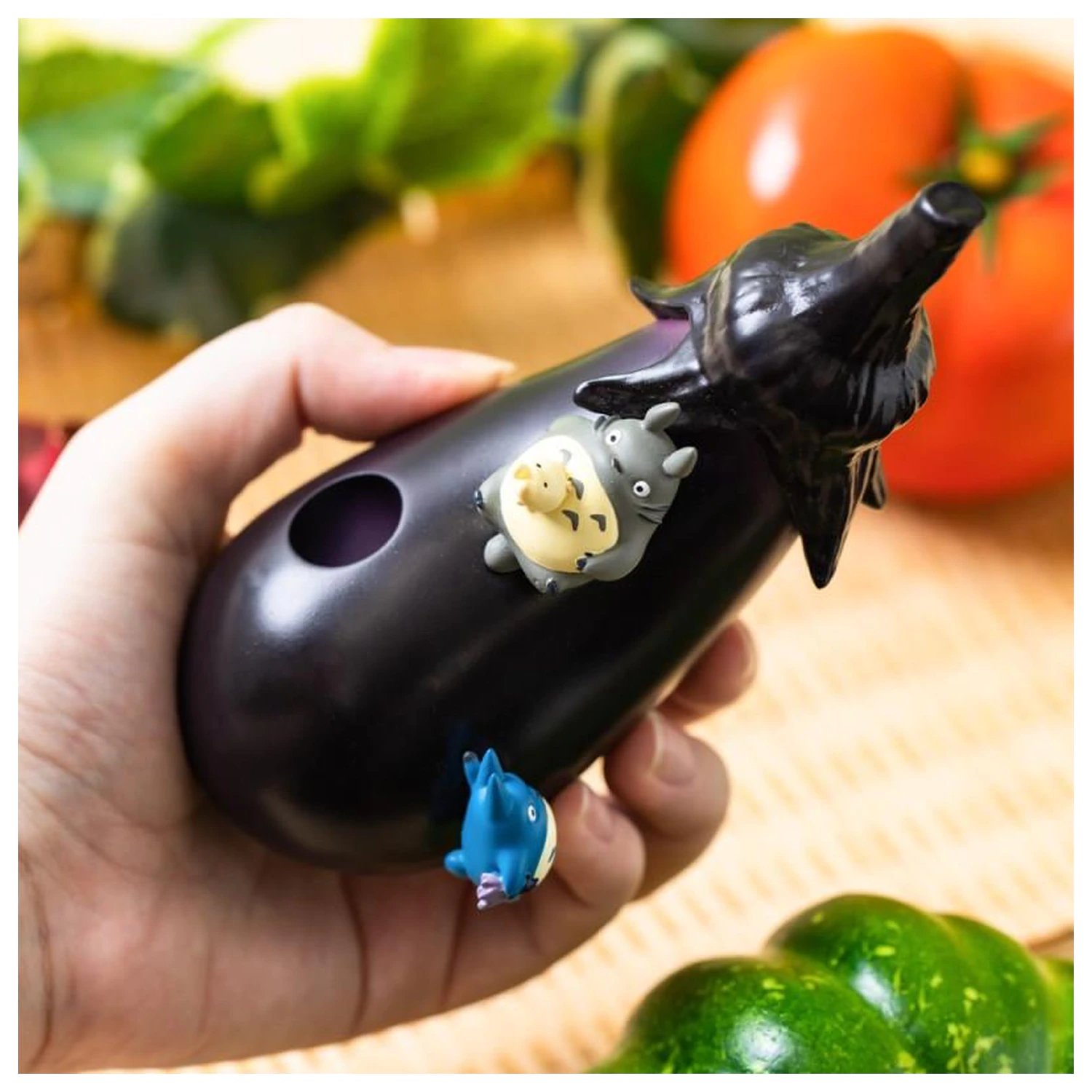 My Neighbor Totoro Aubergine Fig. vaza soliflore poza produsului