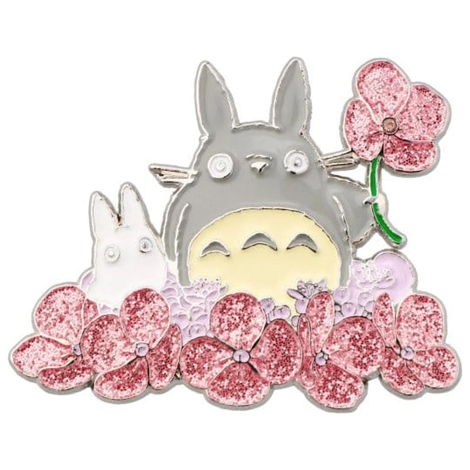 My Neighbor Totoro Metal Brooch Big and Small Totoro poza produsului