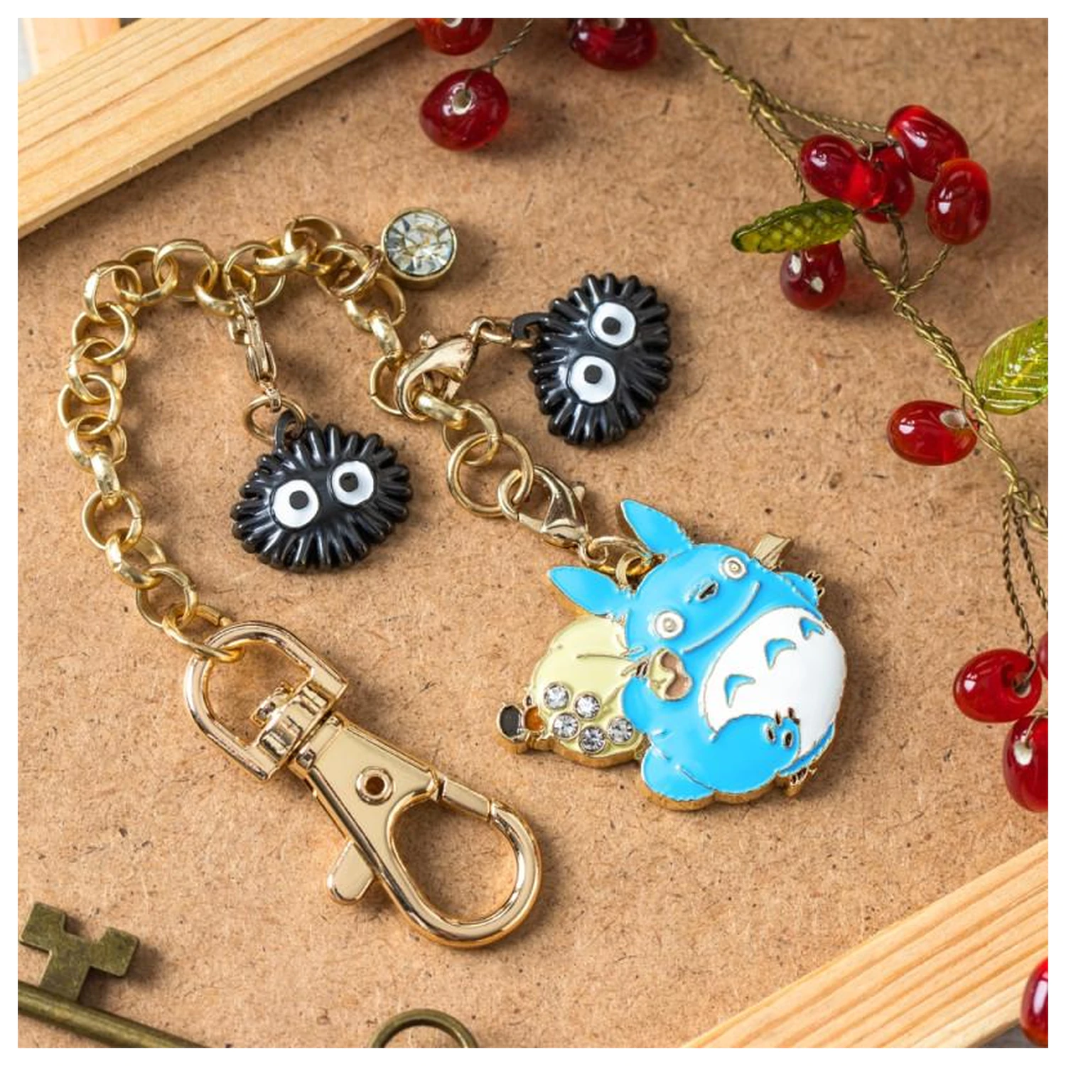 My Neighbor Totoro Blue Totoro lanț farmec pandantive poza produsului