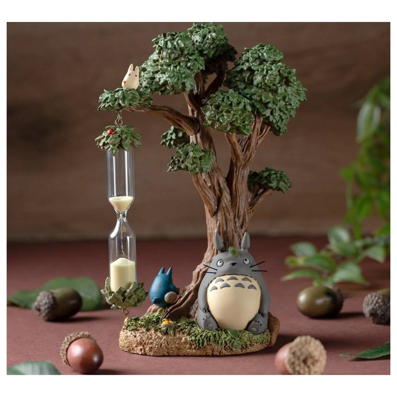 My Neighbor Totoro Camphrier & Totoro Diorama Clepsidra 16cm poza produsului