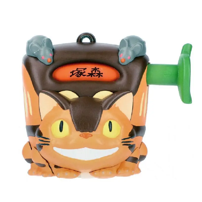 Breloc My Neighbor Totoro Catbus destination Kurukuru 6 cm poza produsului