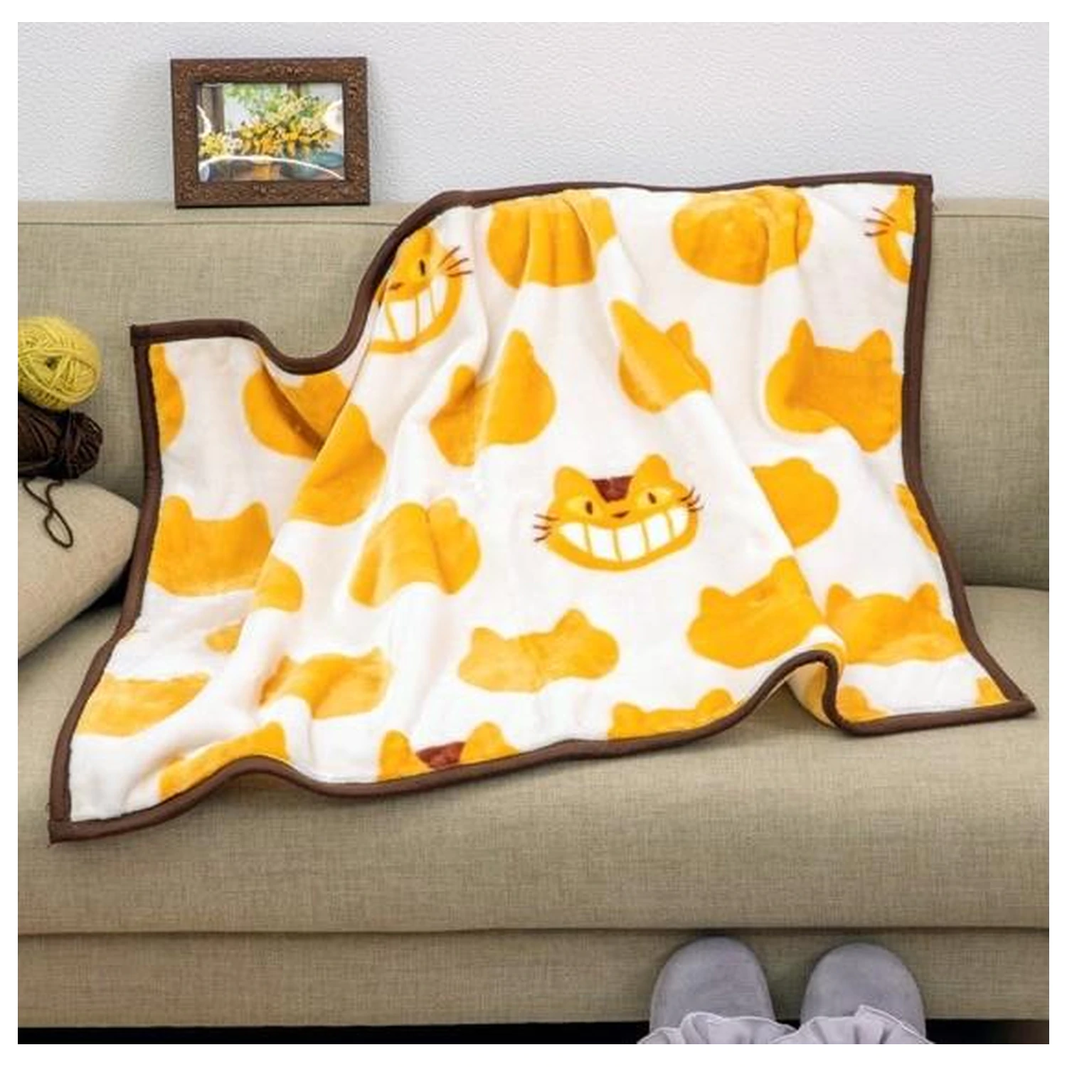 My Neighbor Totoro Catbus Plaid pătură 70x100cm poza produsului