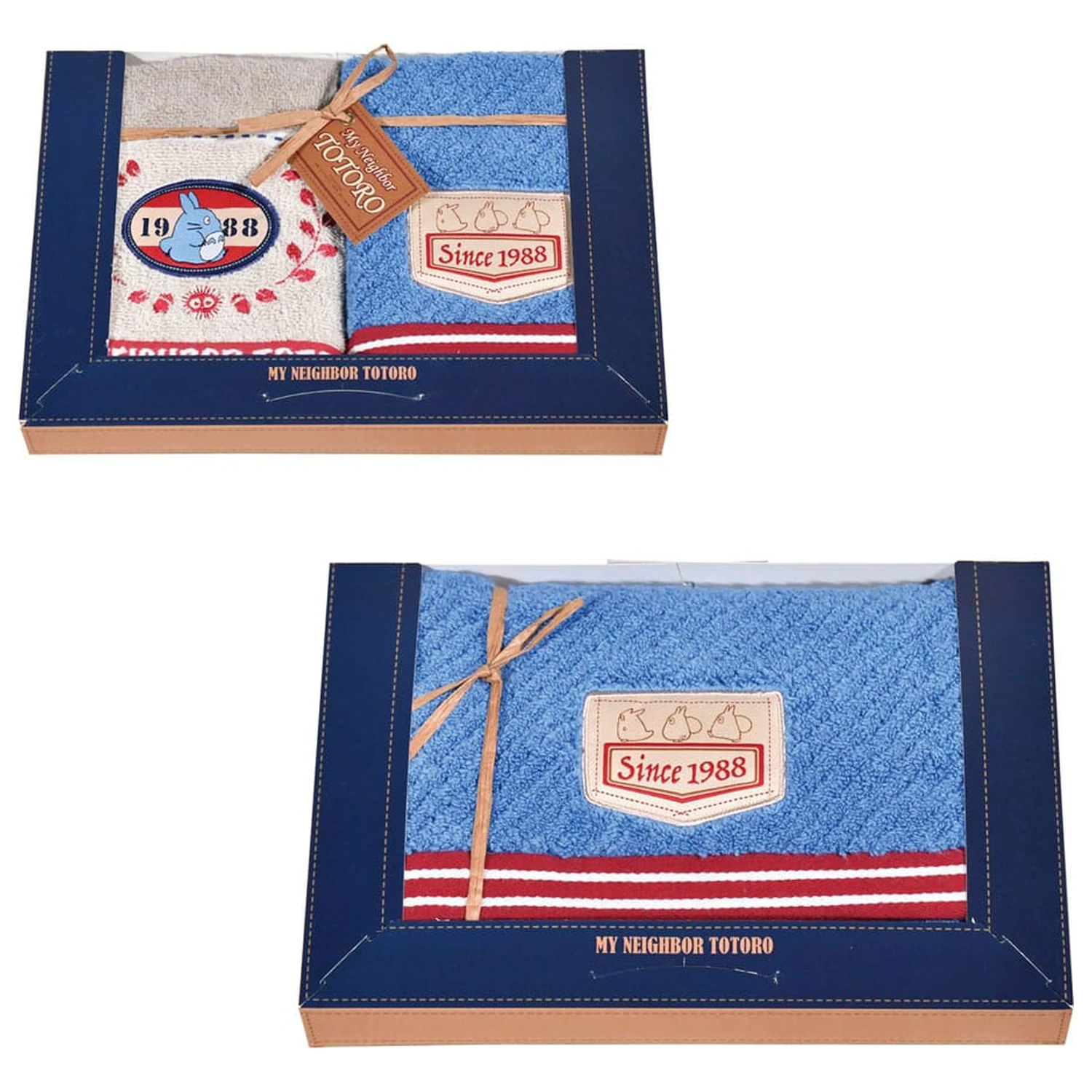 My Neighbor Totoro Prosop 3-Set cusaturi denim poza produsului