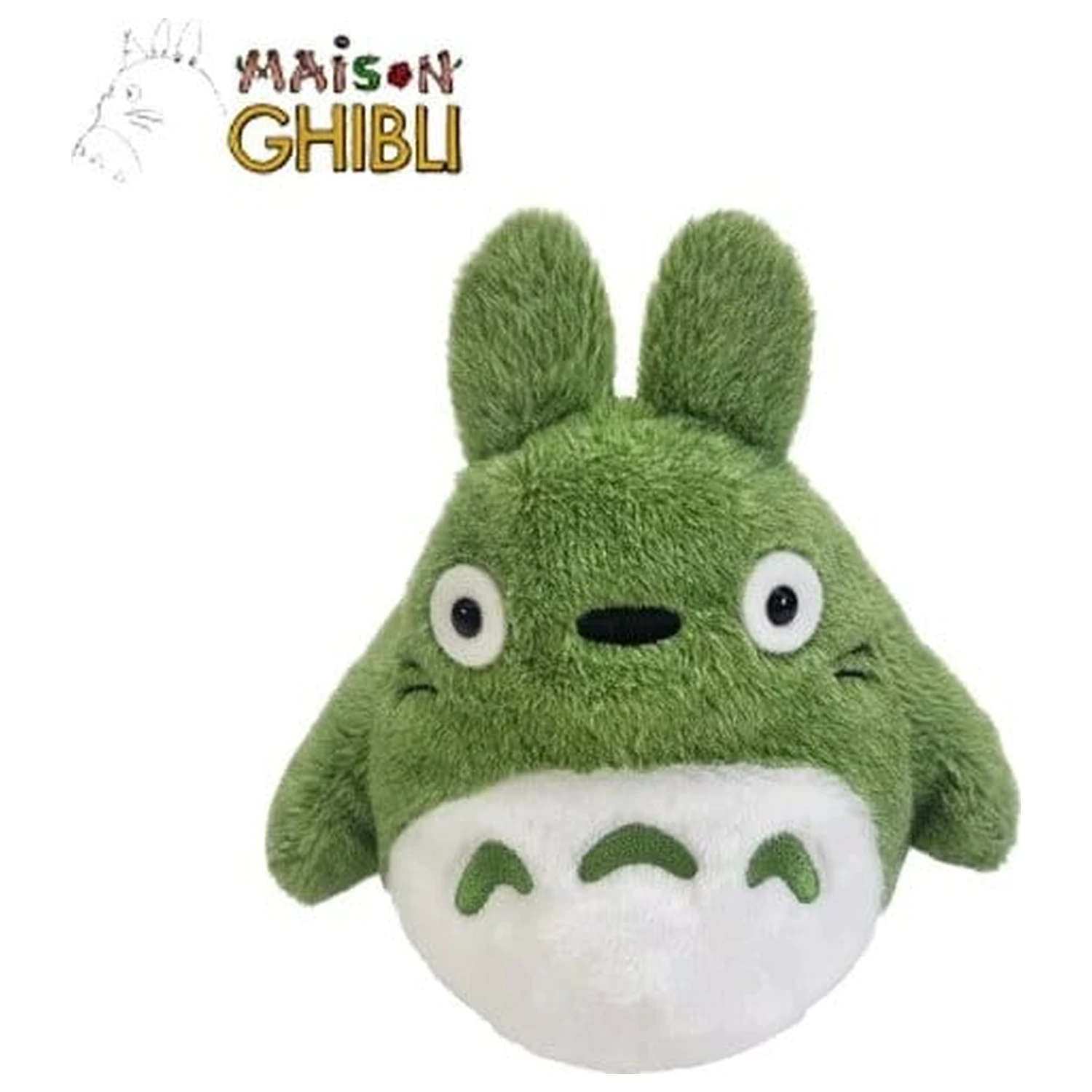 My Neighbor Totoro Fluffy Beanbag Plush Figure Big Totoro Green poza produsului