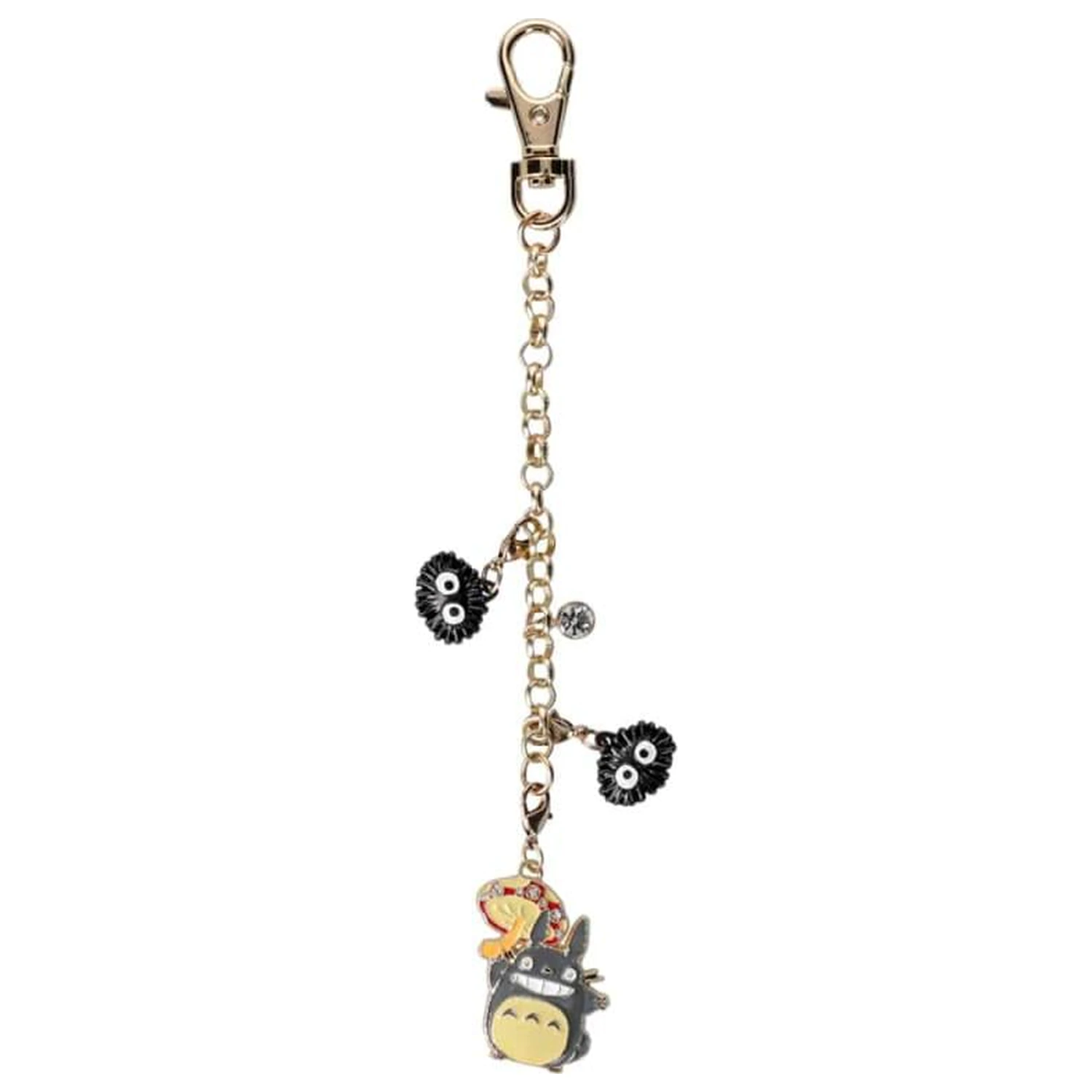 My Neighbor Totoro Grey Totoro & Mushroom Chainette charms poza produsului