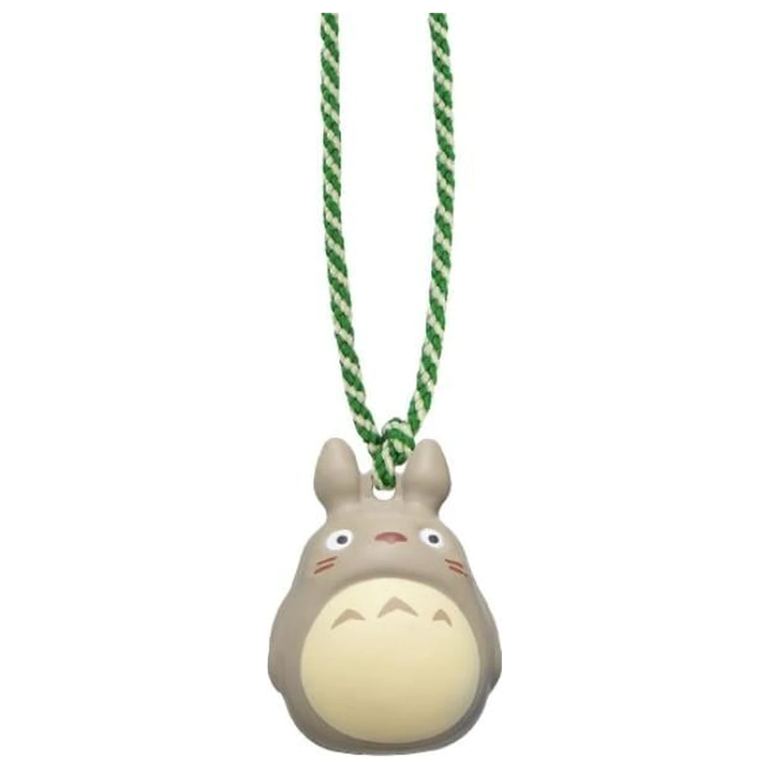 My Neighbor Totoro Grey Totoro Strap Bell Netsuke poza produsului