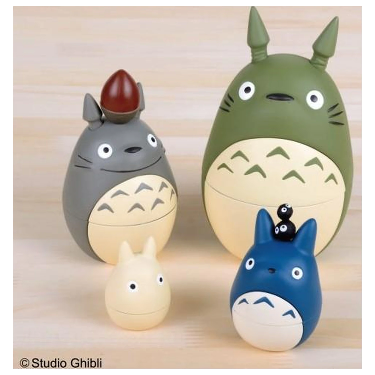 My Neighbor Totoro Matryoshka Mini Figurine Totoro poza produsului