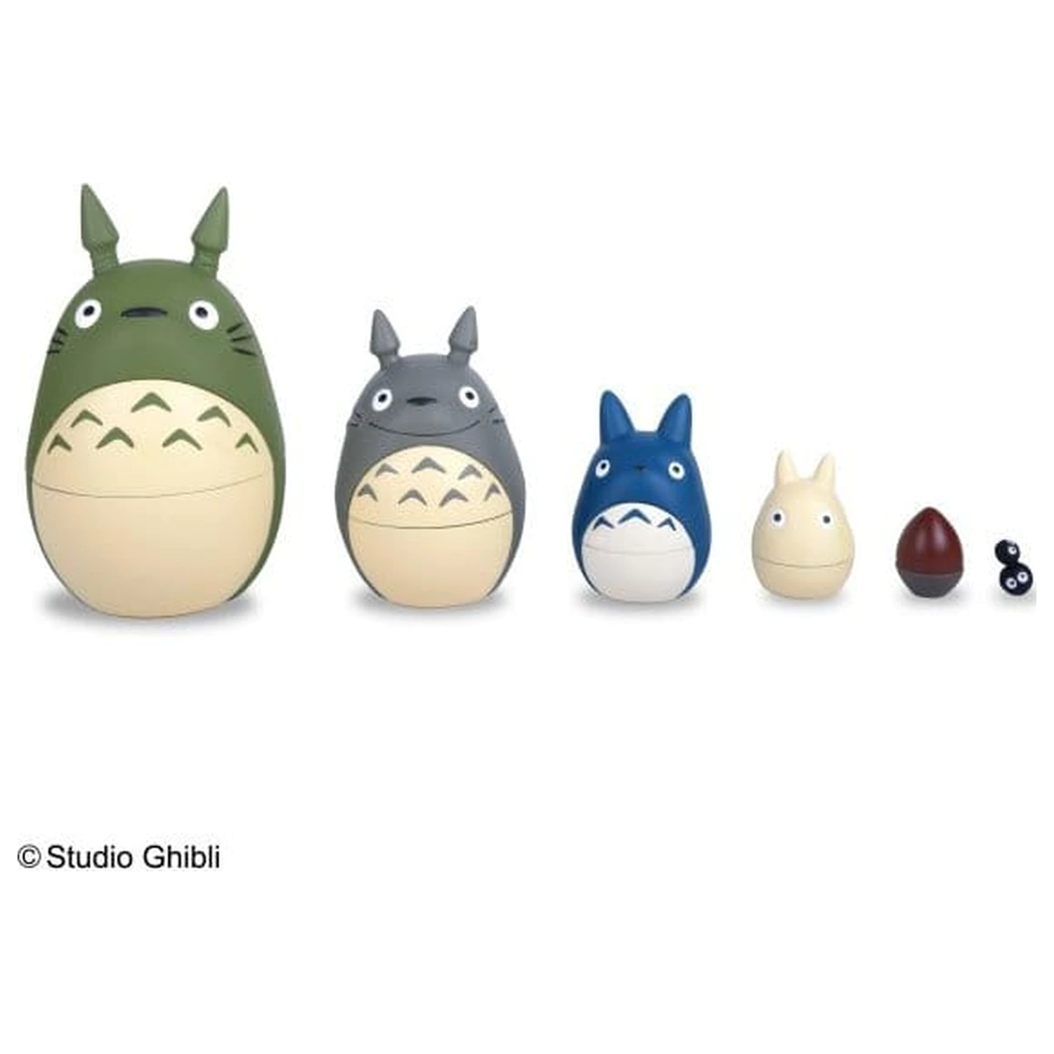 My Neighbor Totoro Matryoshka Mini Figurine Totoro poza produsului