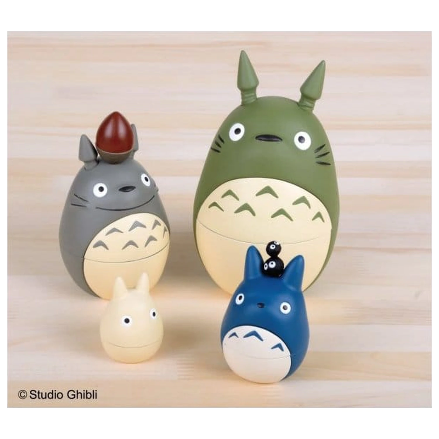 My Neighbor Totoro Matryoshka Mini Figurine Totoro poza produsului