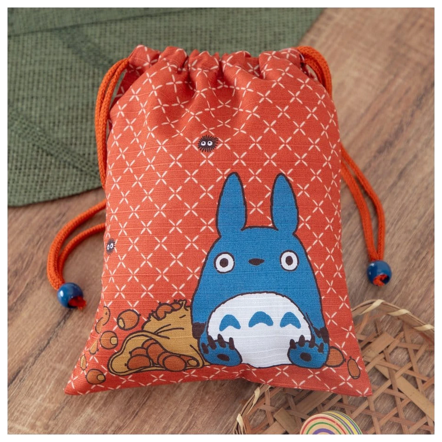 Geanta din material textil My Neighbor Totoro Middle Totoro Orange poza produsului
