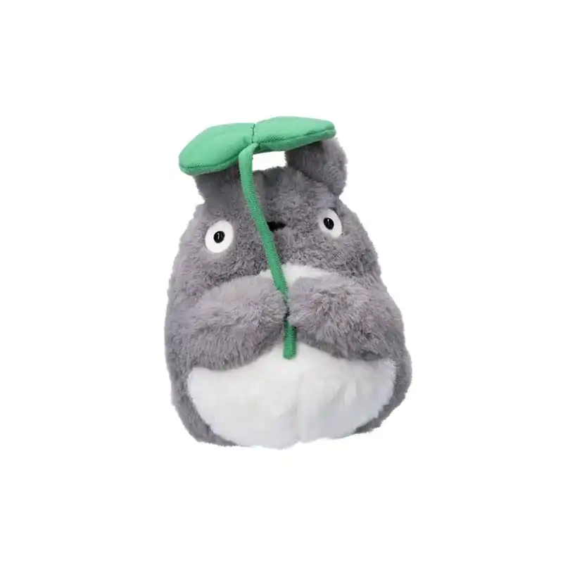 My Neighbor Totoro Nakayoshi Pluș Figurina Big Totoro cu frunză 21 cm poza produsului