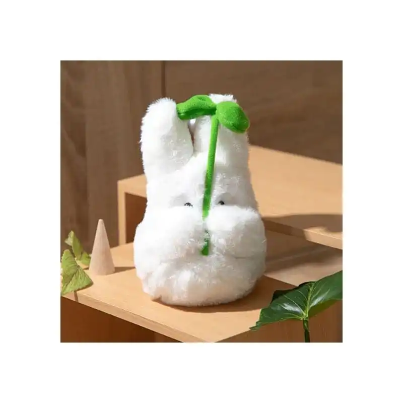 My Neighbor Totoro Nakayoshi Pluș Figurina Small Totoro with leaf 19 cm poza produsului