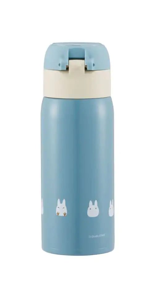 My Neighbor Totoro Sticlă pentru Apă One Push Mat Blue 350ml poza produsului