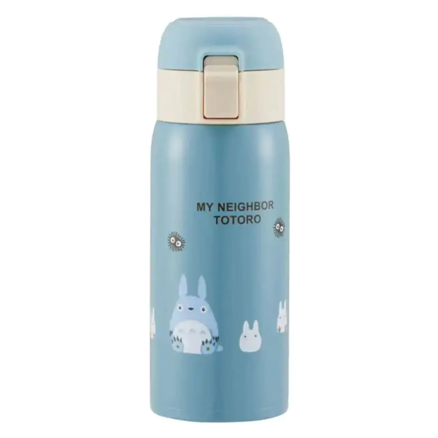 My Neighbor Totoro Sticlă pentru Apă One Push Mat Blue 350ml poza produsului