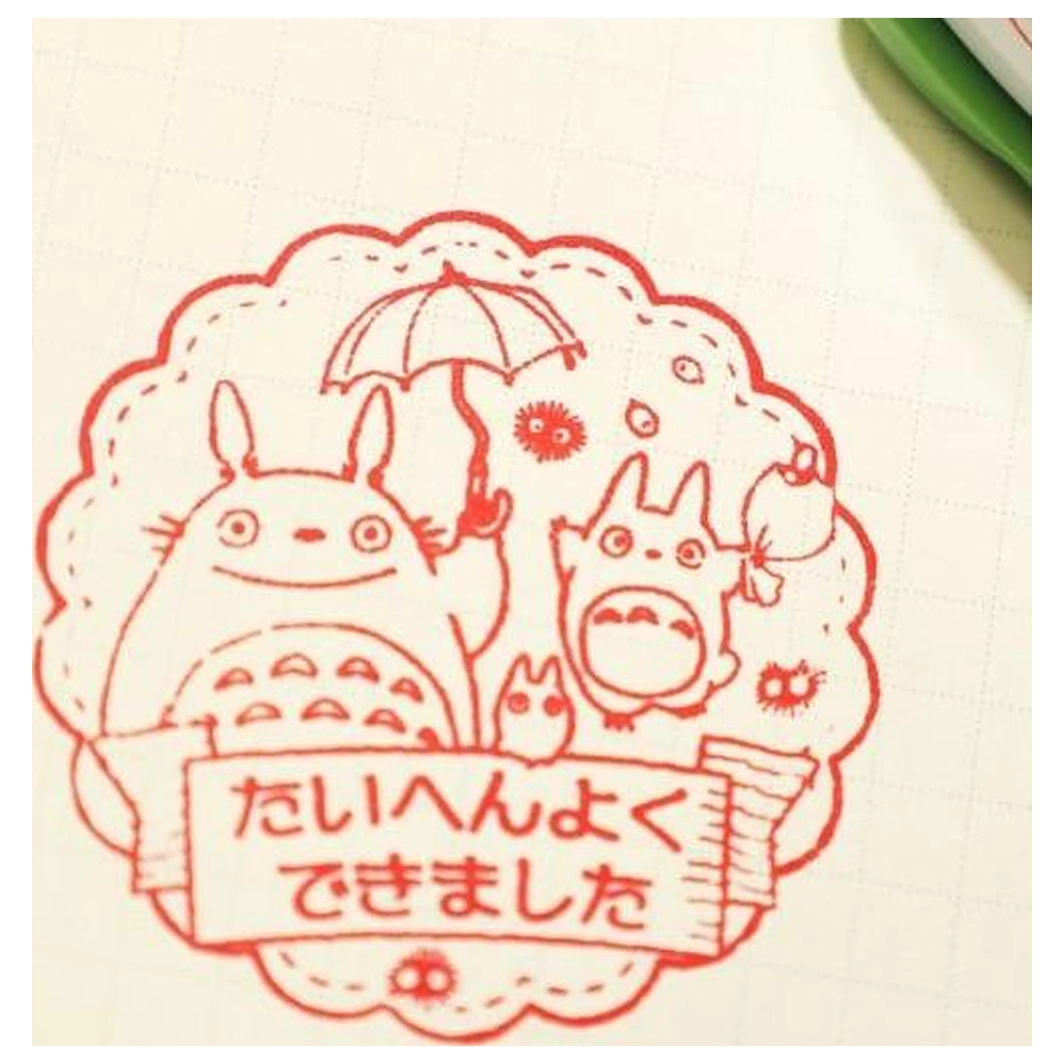 My Neighbor Totoro Totoro Ștampile rotunde 4,6 cm poza produsului