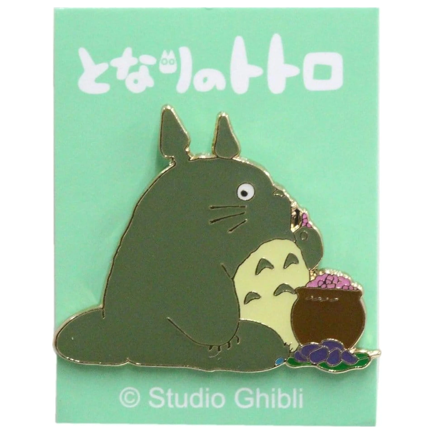 My Neighbor Totoro Pin Sitting Big Totoro poza produsului