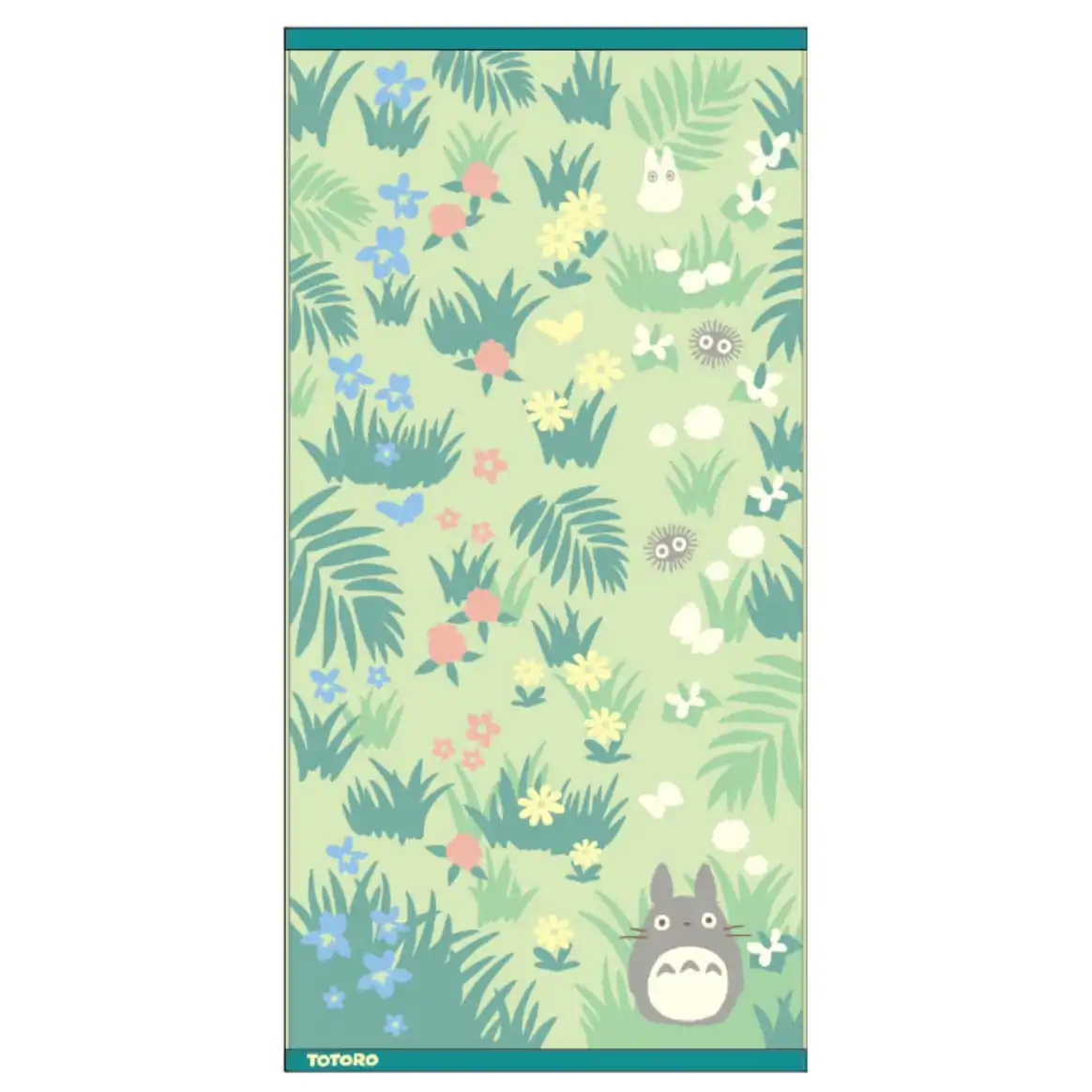 Prosop de baie mare My Neighbor Totoro Totoro & Butterfly 60 x 120 cm poza produsului
